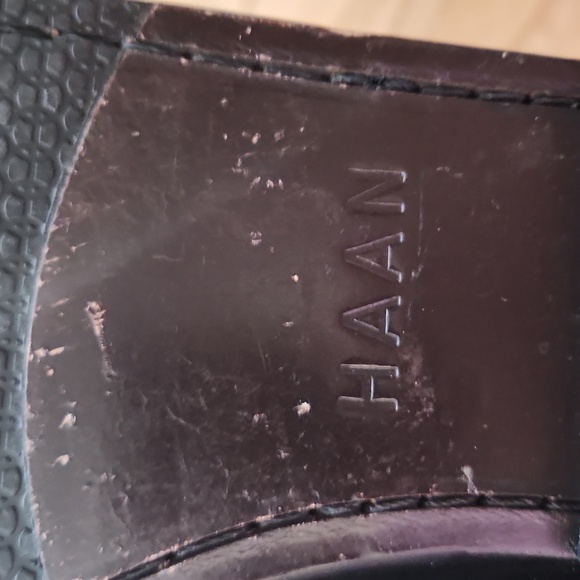 Cole Haan Black Leather Men's Loafers Pinch Hand Sewn Size 9M - Picture 9 of 13